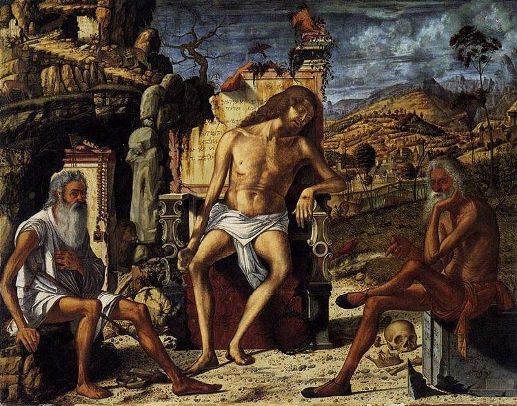 Vittore Carpaccio The Meditation on the Passion Sweden oil painting art